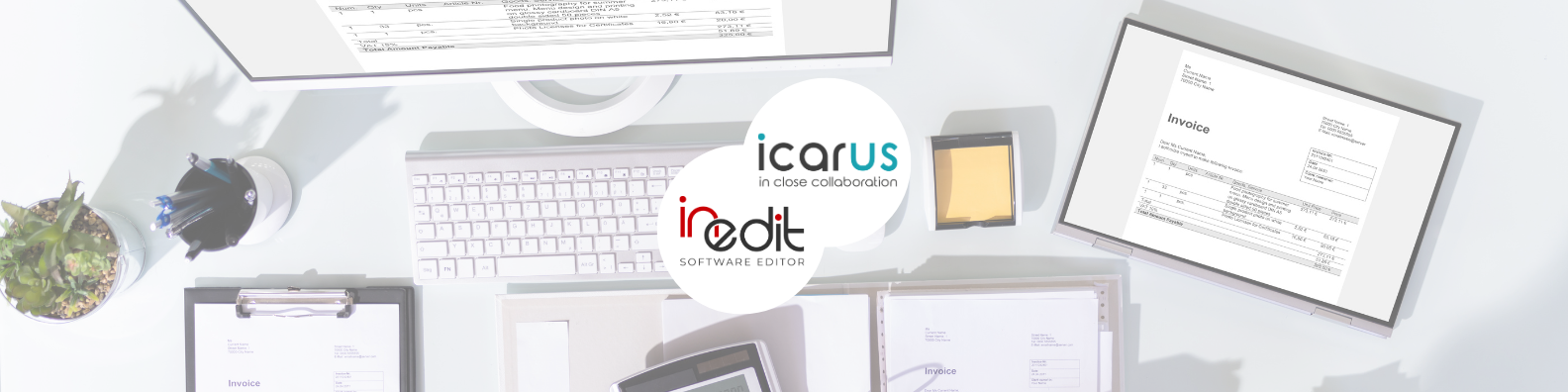 Icarus IT Services, consultant informatique et In-Edit, éditeur de logiciels de gestion Luxembourg